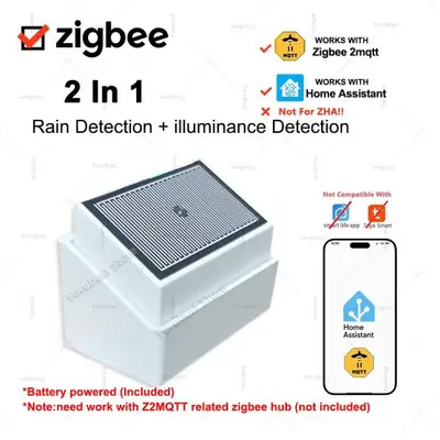 Image de Capteur de Pluie Zigbee 2 en 1