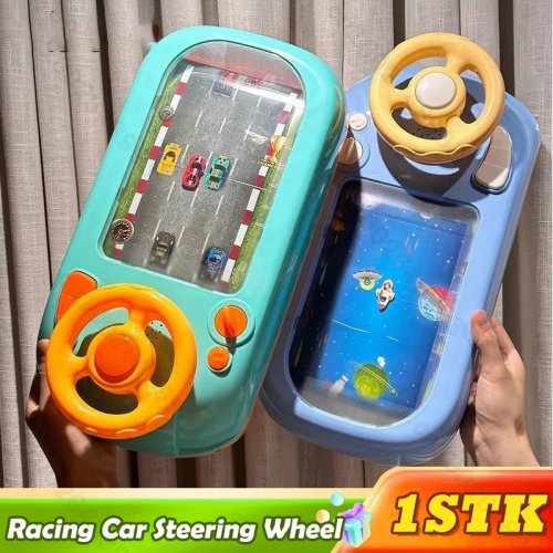 Afbeelding van Interactieve Muzikale Raceauto met Stuurwiel – Elektronisch Avontuursspeelgoed voor Peuters en Kleuters