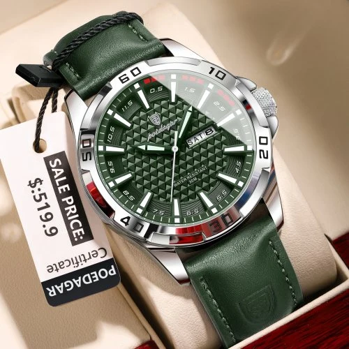 895 silber grün
