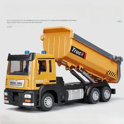 Image de Camion Volquete Miniature Échelle 1:50 - Jouet avec Son et Lumière