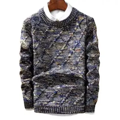Image de Pull Slim Fit Homme - Style Décontracté Automne-Hiver