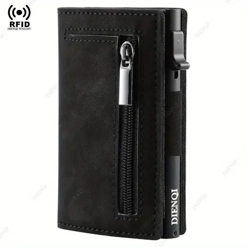 Image de Portefeuille Homme RFID Luxe Minimaliste