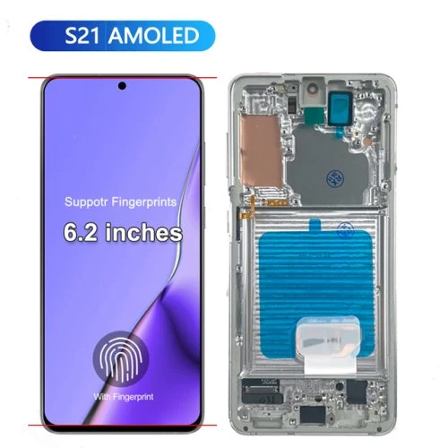 AMOLED silber Rahmen