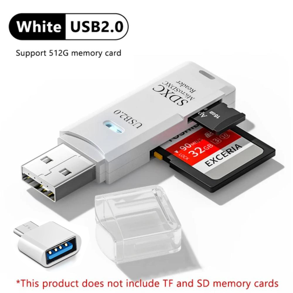 Image de Lecteur USB 3.0 2-en-1 pour carte SD et TF