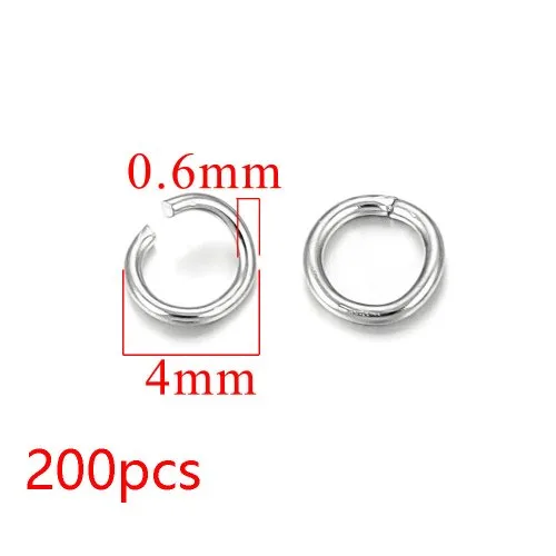 Steel 4mm200pcs