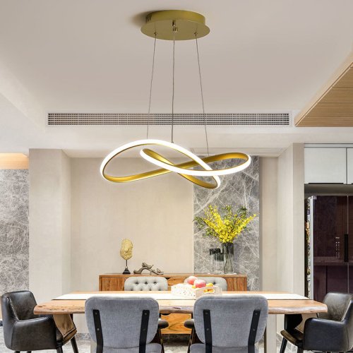 Image de Lampe Suspension Trèfle - Design Nordique Moderne