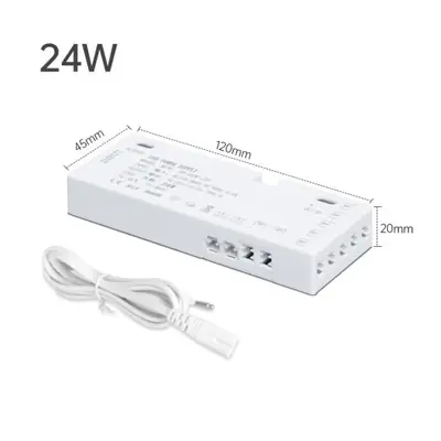 Image de Transformateur LED 220V vers 12V/24V - Puissances 24W à 200W