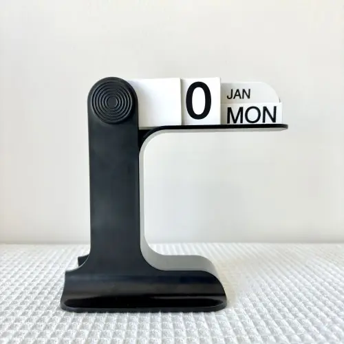 Image de Calendrier Perpétuel Minimaliste en Plastique