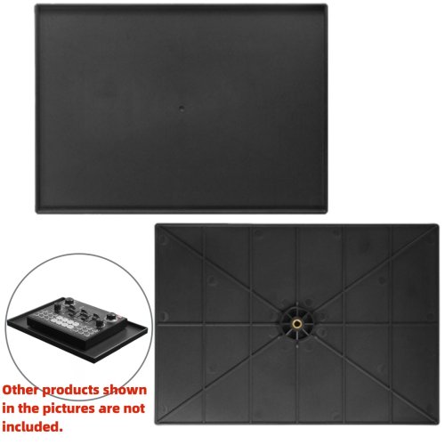 Imagen de Bandeja Universal para Proyectores Miwayer con Soporte para Trípode y Adaptador de Rosca Hembra de Metal 1/4" - Instalación Fácil y Compatible con Tarjetas de Sonido