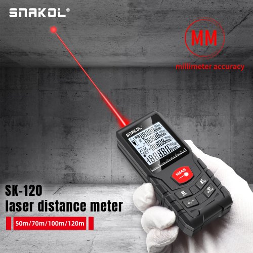 Image de Télémètre Laser Professionnel jusqu'à 120m - Précision Extrême