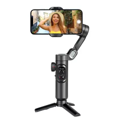Image de Stabilisateur 3 Axes pour Smartphone avec Lumière LED