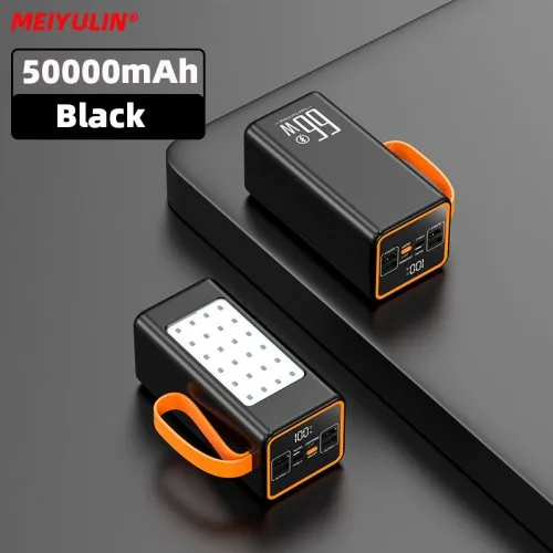 50000mAh schwarz