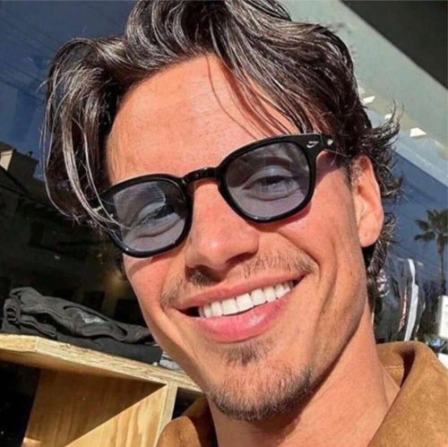 Imagen de Gafas de Sol Redondas Retro con Estilo Punk