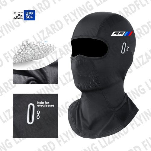 Image of For BMW S1000RR S 1000RR 2017 2020 2021 2022 Motorcycle Balaclava Summer UV Protection Glasses Face Breathable Hole Winter Warm
