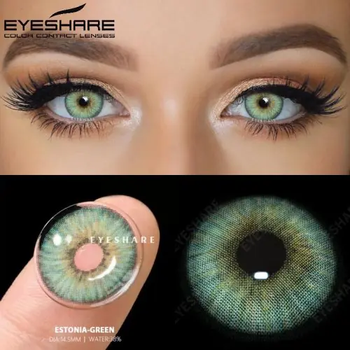 Image de Lentilles de Contact Colorées - Naturelles & Esthétiques