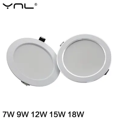 Image de Spot LED Encastré Rond - Éclairage Cuisine Étanche 220V