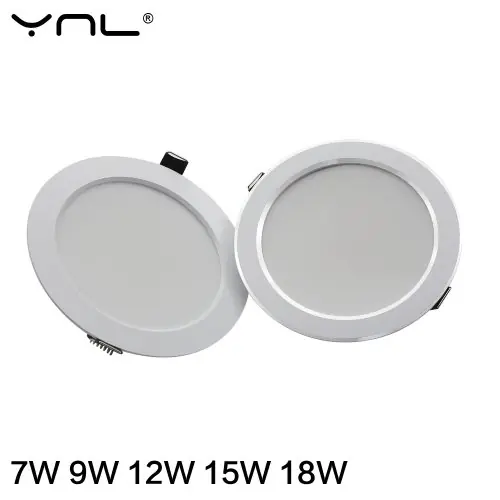 Image de Spot LED Encastré Rond - Éclairage Cuisine Étanche 220V