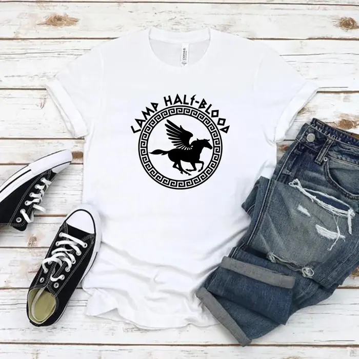 Image de T-Shirt Percy Jackson - Camp Half-Blood Harajuku Style