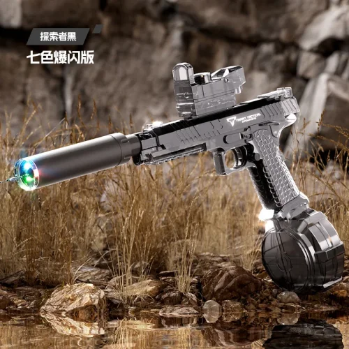 Zdjęcie Automatyczny pistolet na wodę Desert Eagle Zabawki do strzelania elektrycznego Migające światła Bite...