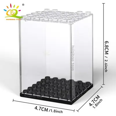 Image de Vitrine Anti-Poussière pour Figurines et Blocs de Construction