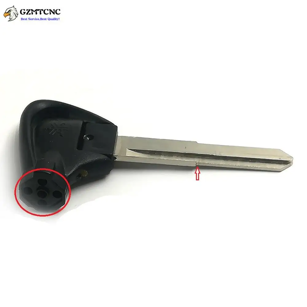Image de Clé de Remplacement Yamaha - Clé Vierge Anti-Vol
