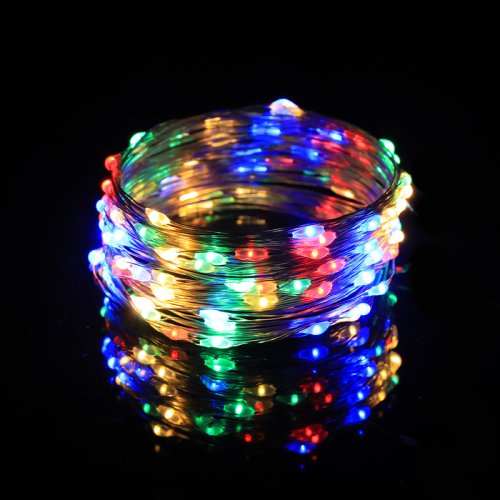 Afbeelding van USB-aangedreven LED-lichtslingers met 20 meter en 300 LED's, afstandsbediening met 8 verlichtingsmodi – decoratieve feestverlichting voor verjaardag, bruiloft en kerst
