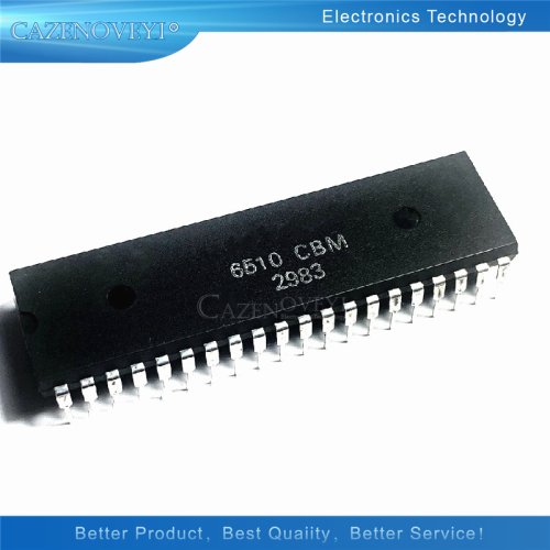 Image de MOS6510 CBM - Microprocesseur DIP40 pour Commodore