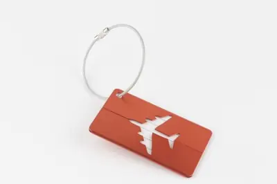 Image de Étiquette de Bagage en Aluminium - Anti-Perte & Personnalisable
