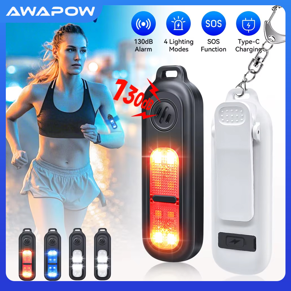Image de Alarme de Sécurité pour Femme - 130dB + LED