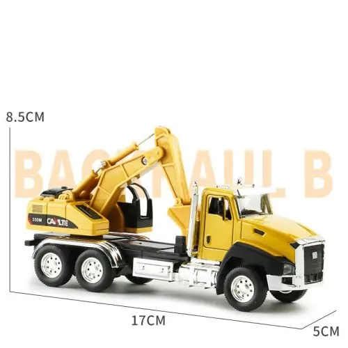 Image de Camion Miniature Métal 1:50 - Jouet de Construction