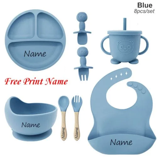 Blauw 8 st.