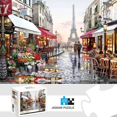 Image de Puzzle Parisien 1000 Pièces - Décoration & Loisir Familial