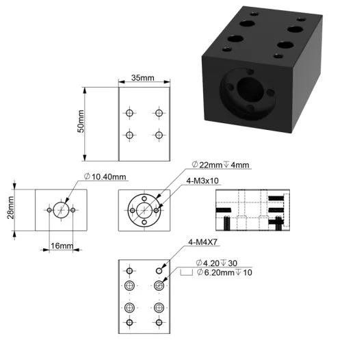 Negro versión extendida T8