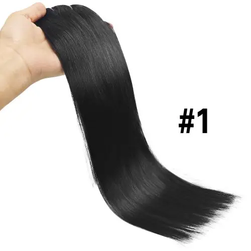 Image de Extensions de Cheveux Clip-In Naturelles - 8 Pièces
