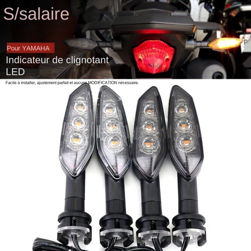 Image of LED Turn Signal Lights for Yamaha FZ16, FZ250, FZS150, FZ1, FZ8, Tenere 700, XSR, Tracer 900 GT – Premium Motorcycle Flasher Indicator Upgrade