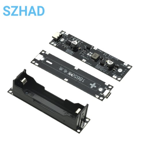 Bild von Lithium-Batterie-Boost-Modul mit USB-C – 5V/9V/12V Ausgang