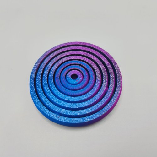 Image of 3D Printed Rotating Ball Toy O-Shaped Universal Fingertip Gyroscope Gravity Rotation Anxiety Relief Decompression Cool Toy