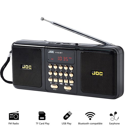 Image de Radio FM Portable Bluetooth avec Haut-Parleur Sans Fil