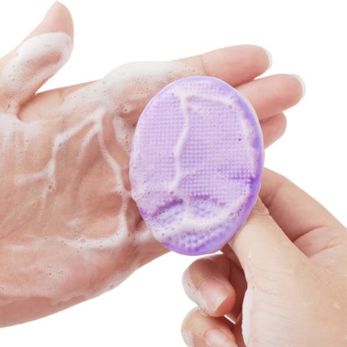 Afbeelding van Zachte Siliconen Gezichtsborstel – Effectieve Reiniging & Exfoliatie
