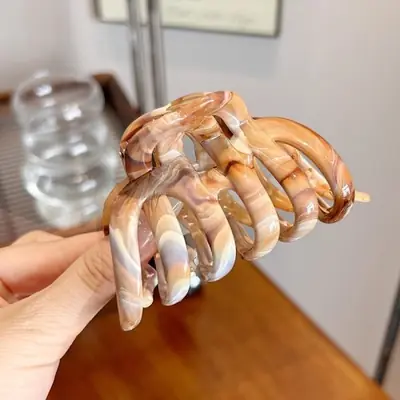 Image de Pince à Cheveux Citrouille - Accessoire Tendance