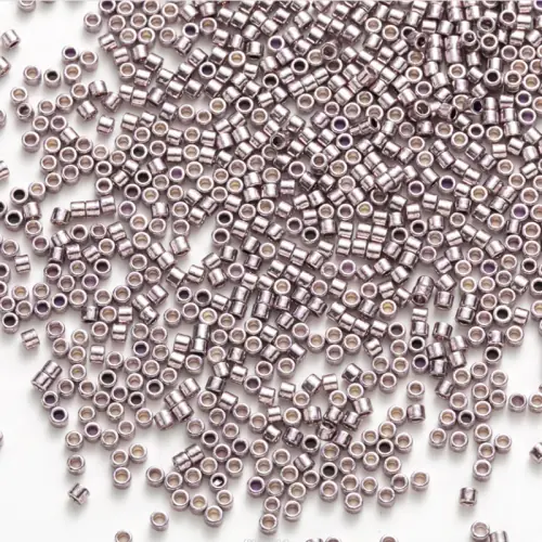 Image de Perles Japonaises Métalliques 6mm - Idéales pour le Crochet et le Bricolage