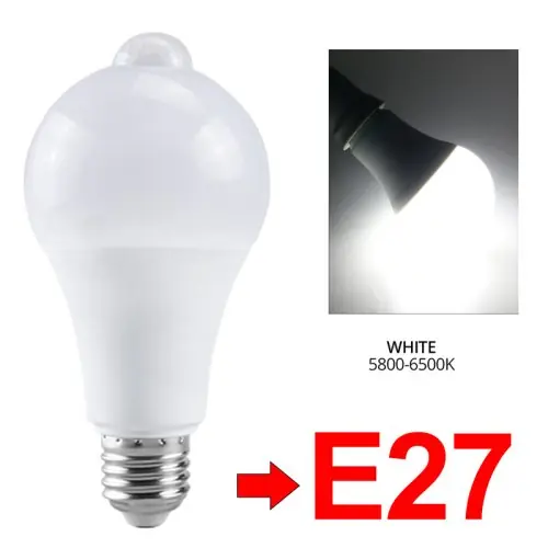 Image de Ampoule LED avec Détecteur de Mouvement Radar