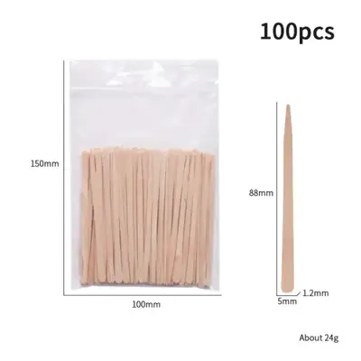Image de Spatules en Bois Jetables pour Épilation & Cire - 100 pcs