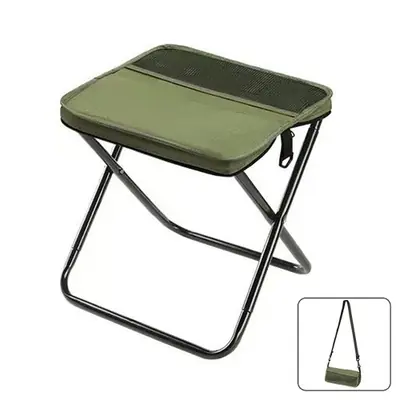 Image de Tabouret Pliable Ultra-Léger avec Sac de Transport