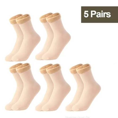 5Pairs beige