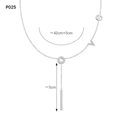 Image de Collier Long Pampilles Or 18K - Élégant & Étanche