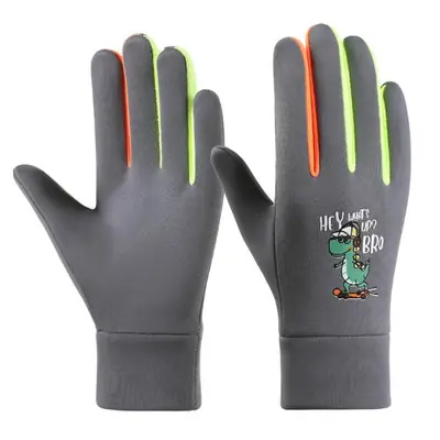 Image de Gants d'hiver enfants Dinosaure - Chauds & Imperméables
