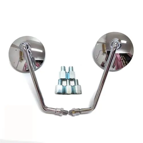 Chrome long tige