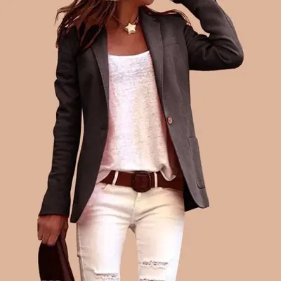 Image de Blazer Y2K Coloré pour Femme - Tendance & Slim