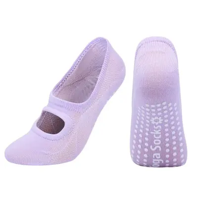 Image de Chaussettes de Yoga Anti-Dérapantes pour Femmes